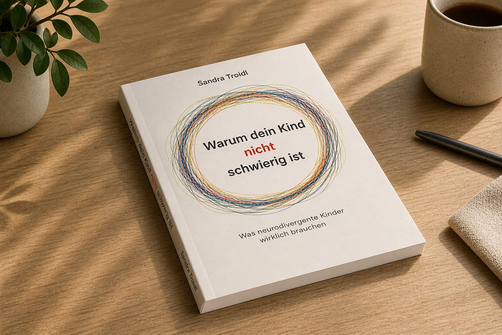 Buch „Warum dein Kind nicht schwierig ist – Was neurodivergente Kinder wirklich brauchen“ von Sandra Troidl