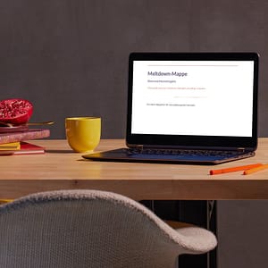 Meltdown-Mappe für Familien – Produktbild