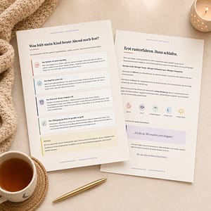Schlaf-Check Galerie 1 Inhalt des kostenlosen Schlaf-Checks für neurodivergente Kinder: Abends völlig aufgedreht?