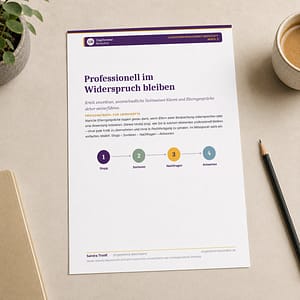 Classroom-Management: professionell im Widerspruche.
